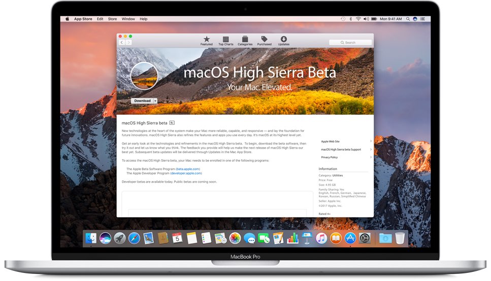 when will we get high sierra update for mac