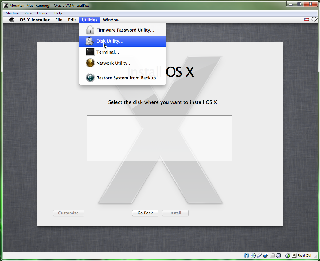 virtualbox for mac os x 10.8